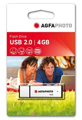 Agfa Photo Usb 2.0 4gb Pendrive Argent&eacute;