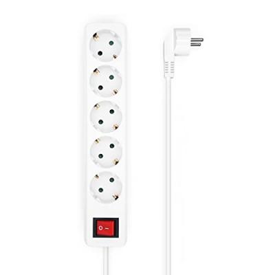 Aisens A154-0651 Power Strip 5 Outlets With Switch Clair