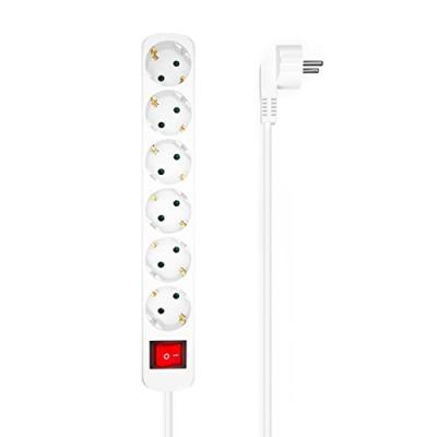 Aisens Power Strip 6 Outlets With Switch Clair