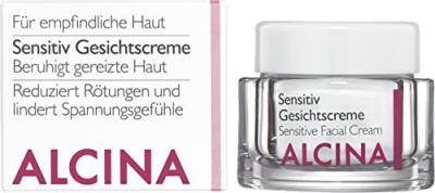 Alcina - Cr&egrave;me pour visage sensible Cr&eacute;me 50 ml