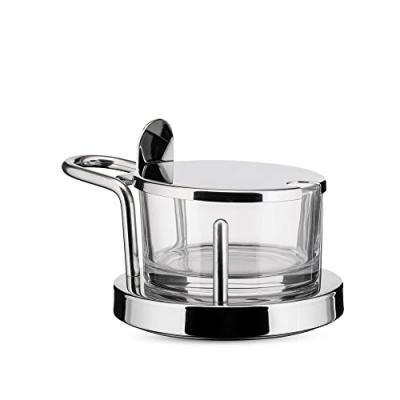 Alessi 5071 Fromag&egrave;re Design Verre et Acier Inoxydable