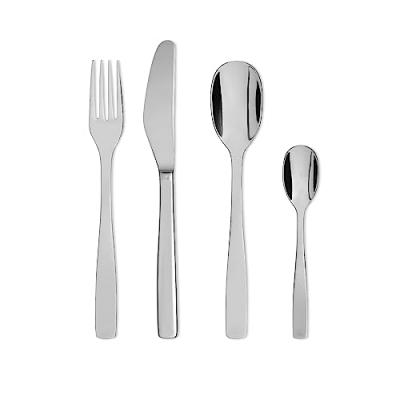 Alessi Ajm22s24m Knifeforkspoon Set Couverts De Table 24 Pi&egrave;ces