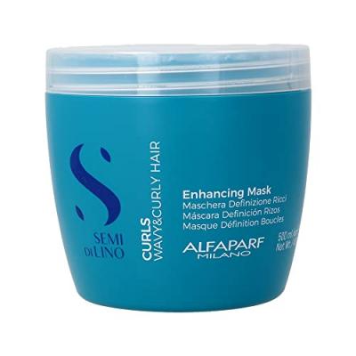 AlfaParf Semi di Lino Curls Masque hydratant pour cheveux boucl&eacute;s 50ml