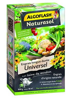 Algoflash Naturasol - Engrais universel longue dur&eacute;e 800g /nc