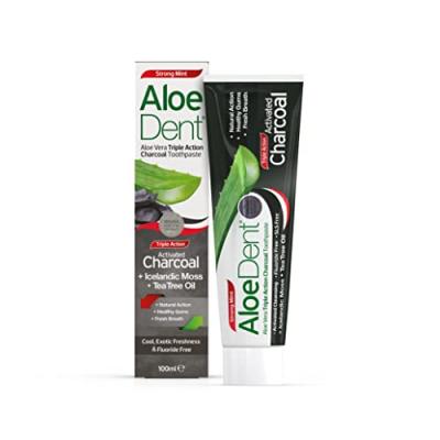 Madal Bal Dentifrice au Charbon Actif Aloedent 100 ml