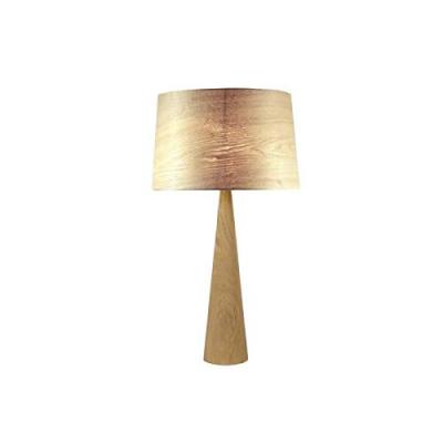 Aluminor Totem LT Lampe A Poser, 40 W, Bois Naturel Abat Jour Assorti