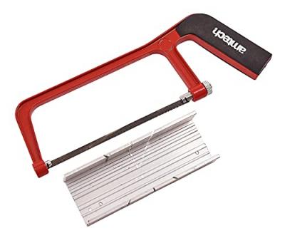Am-Tech Mini Scie &Agrave; M&eacute;taux Et Bo&icirc;te &Agrave; Onglets En Aluminium