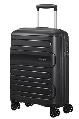 Valise cabine &agrave; 4 roues American Tourister Sunside 55 cm Noir