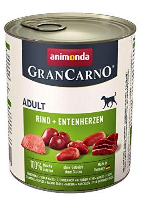Animonda GranCarno Adult Rind & Entenherzen 6 x 800g