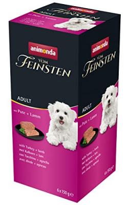 Animonda vom Feinsten Adult sans c&eacute;r&eacute;ales 6 x 150 g - dinde, agneau