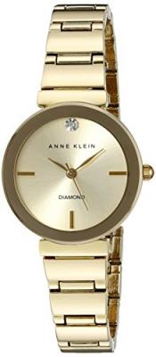 Montre Femme Anne Klein AK-2434CHGB - Bracelet Acier Dor&eacute;