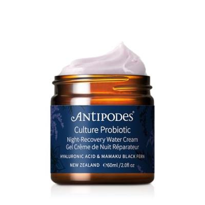 Cr&egrave;me de nuit r&eacute;g&eacute;n&eacute;ratrice aux pro-biotiques Culture Antipodes 60&nbsp;ml