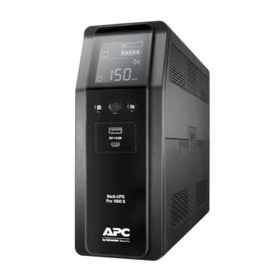 Apc Back Pro Br 1600va Sinewave 8 Outlets Avr Lcd Interface Ups Noir
