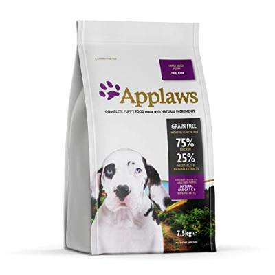 Applaws Puppy Large Breed, poulet pour chiot - 2 x 7,5 kg