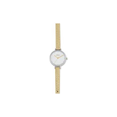 Arabians Femme Analogique Quartz Montre avec Bracelet en Cuir DBA2265G