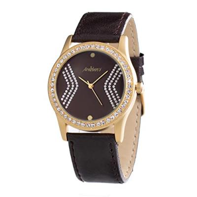 Arabians Homme Analogique Quartz Montre avec Bracelet en Cuir DBA2086M
