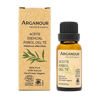 Huile d'arganier et de th&eacute;ier 100% pure 20ml