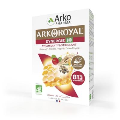 Dynergie Bio Dynamisant & Stimulant 20 ampoules Arkoroyal Arkopharma