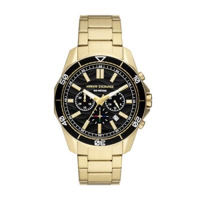 Montre Homme Armani Exchange - AX1958 Bracelet Acier Dor&eacute;