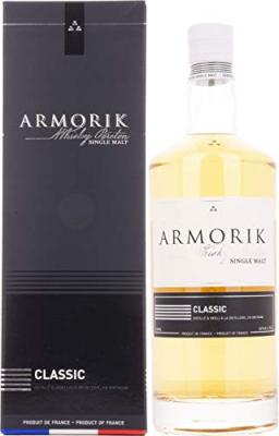 Whisky breton classic BIO 46&deg;, Armorik (70 cl)