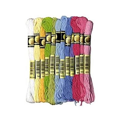 Fils en coton - Assortiment Sweet - 12 &eacute;chevettes de 8 m&egrave;tres - Artemio - couleur variant