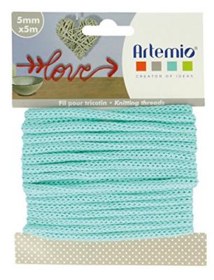 Artemio Fil Pour Tricotin - Vert Pastel - 5 Mm X 5 M - Artemio