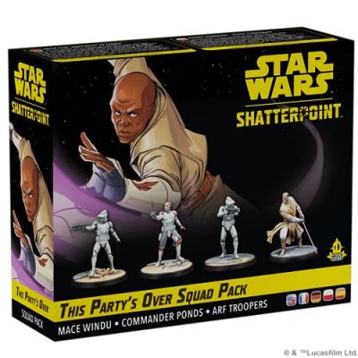 Asmodee Star Wars Shatterponit Pack Squad Le jeu de soci&eacute;t&eacute; de la f&ecirc;te