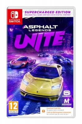 Asphalt Legends Unite Supercharged Edition Code in a box Nintendo Switch 