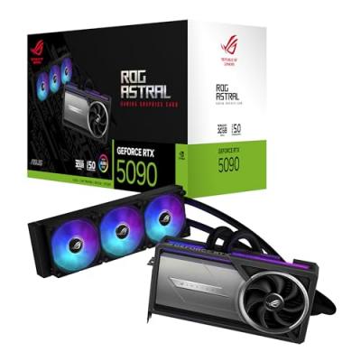 Asus Carte Graphique Rog Astral Lc Geforce Rtx 5090 32gb Gddr7 