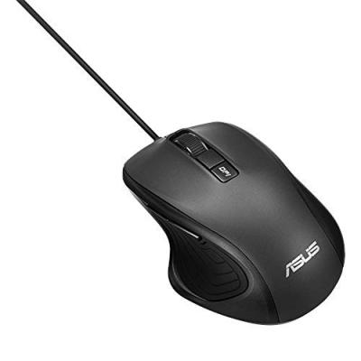 ASUS UX300 PRO - Souris - pour droitiers - optique - 6 boutons - filaire - USB - noir 