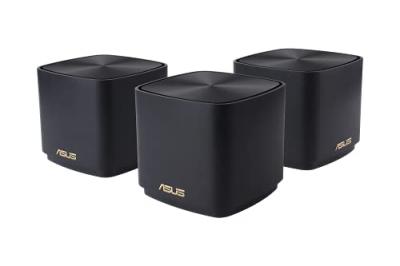 ASUS ZenWiFi XD4 Plus AX1800 Pack de 3 syst&egrave;mes Wi-Fi maill&eacute; Noir