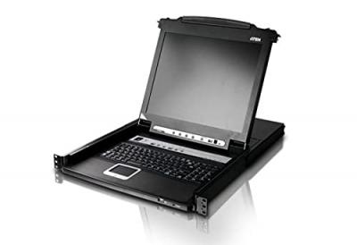 Aten - console lcd coulissante 17' kvm ps2/usb / rack 19'