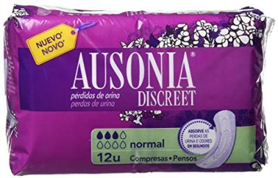 Ausonia Coussinets discrets pour perte d'urine normale 12 pcs