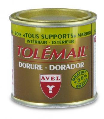 Peinture Tol&eacute;mail dorure Avel Louis XIII - 50 ml - Vieil or
