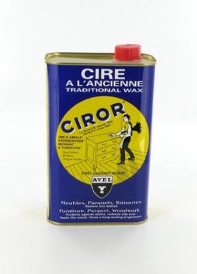 Ciror - Cire Liquide a l'Ancienne, 1 litre jaune cire - jaune cire