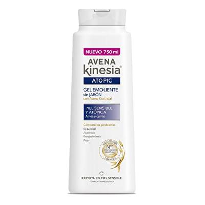 Avena Kinesia Gel Douche Emollient sans Savon 750 ml