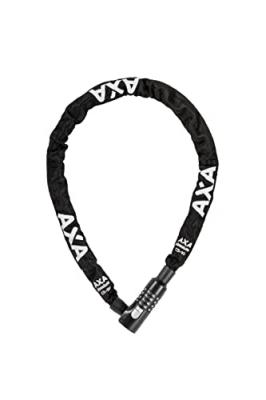 Cha&icirc;ne antivol Axa Absolute &agrave; combinaison 5mm x 110cm noire