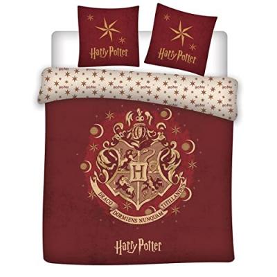 AyMax HARRY POTTER - Parure de lit 200X200 - '100% microfibre'- - Cou