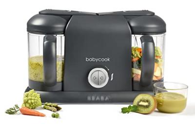 Mixeur Cuiseur B&eacute;b&eacute; Beaba Babycook Duo Dark Grey