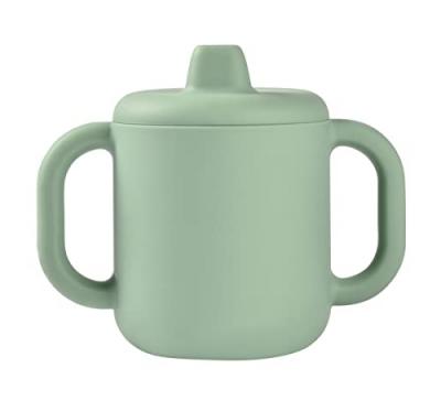 BEABA&reg; Tasse enfant poign&eacute;es silicone vert sauge, 170 ml