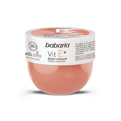 Cr&egrave;me pour le corps Babaria Vit E+ 400ml