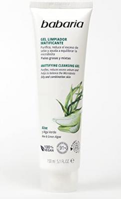 Babaria Aloe Vera Gel Limpiador Piel Grasa Mixta 150ml