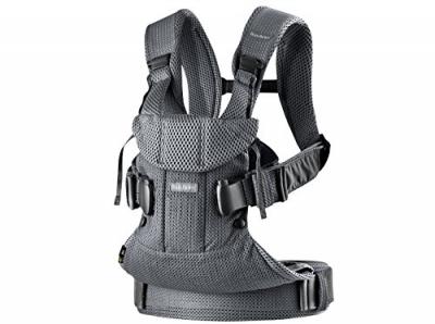 Porte-b&eacute;b&eacute; one air, anthracite, mesh 3d