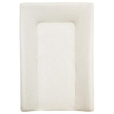 Housse de matelas &agrave; langer b&eacute;b&eacute; beige en coton 50x70 cm