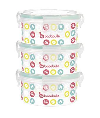 Babymoov Kit de conteneurs alimentaires 3 pi&egrave;ces 330 ml