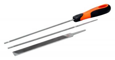 BAHCO Lime de scie a chaine de tron&ccedil;onneuse ERGO 200mm 168-COMBI-4.8