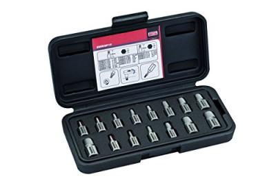 Bahco - jeu de 15 extracteurs de goujons, 110 mm x 250 mm x 40 mm - bwmsp15