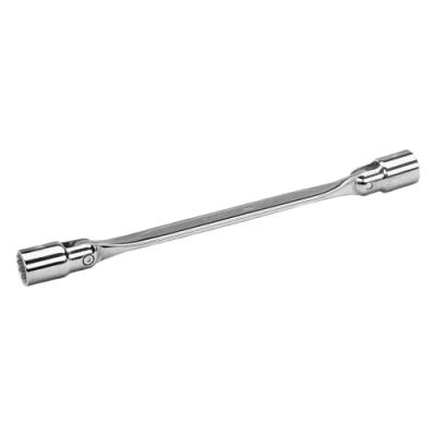 Cl&eacute;s doubles &agrave; t&ecirc;te articul&eacute;e, dimensions m&eacute;triques, avec douilles 12 pans