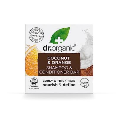 Dr. Organic Coco Orange Shampooing Apr&egrave;s Shampooing Solide 75g