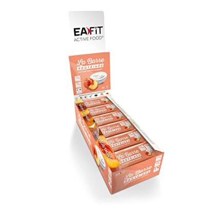 Eafit barre proteinee presentoir de 24 barres de 46g peche yaourt